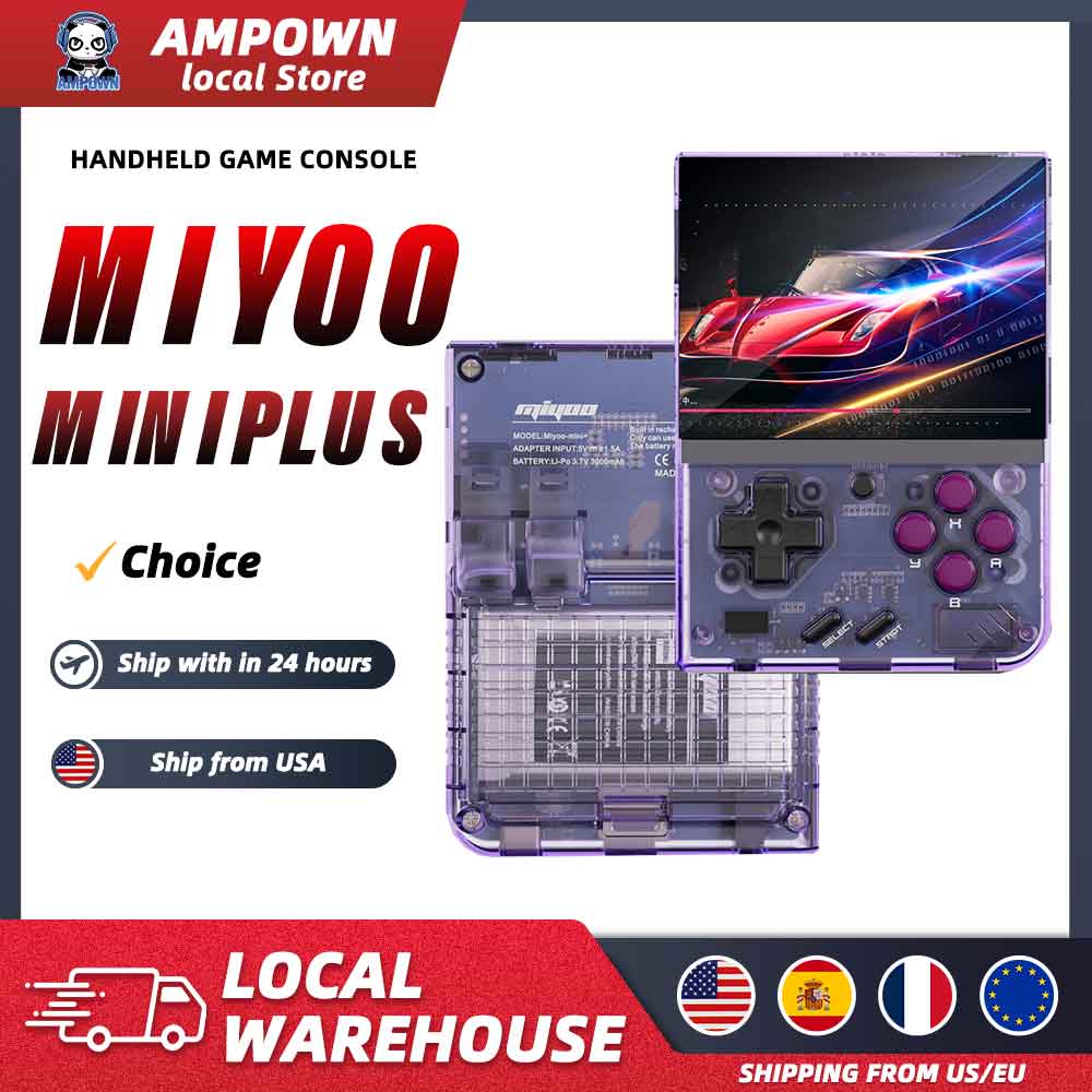 Retro Gaming Download - Console de jogos portátil retrô MIYOO