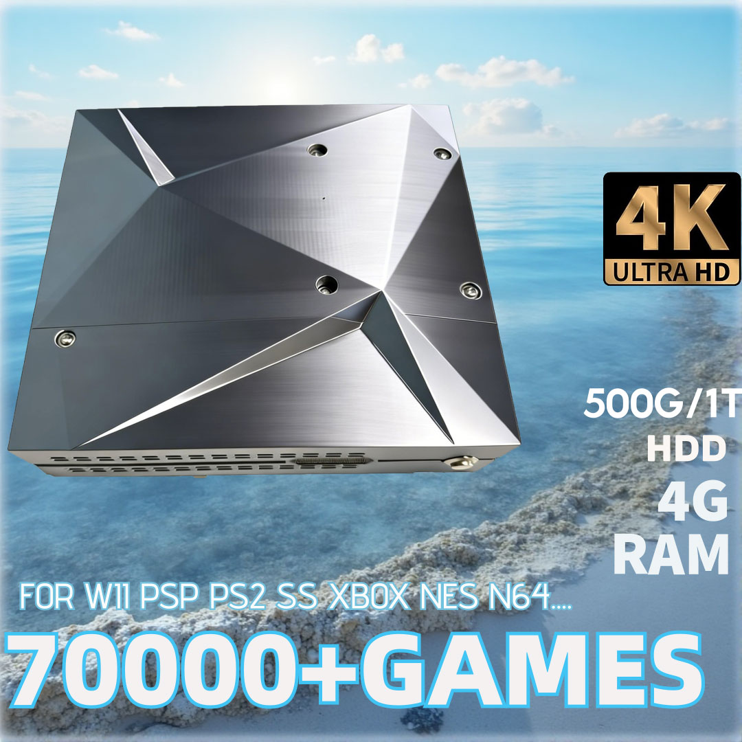 Retro Gaming Batocera - Console de Jogos Retro P88 500G/1T