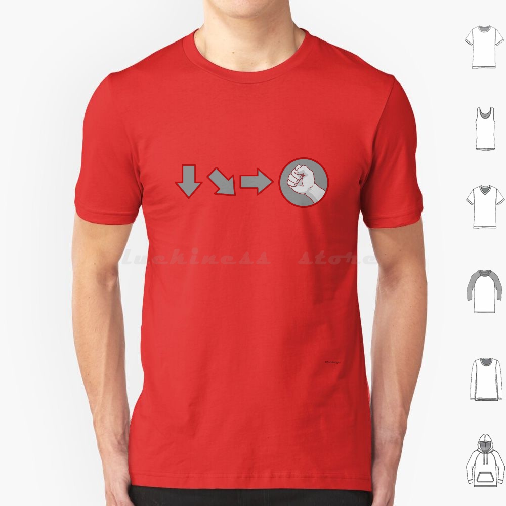 Retro Gaming Kent - Hadouken t camisa tamanho grande 100%