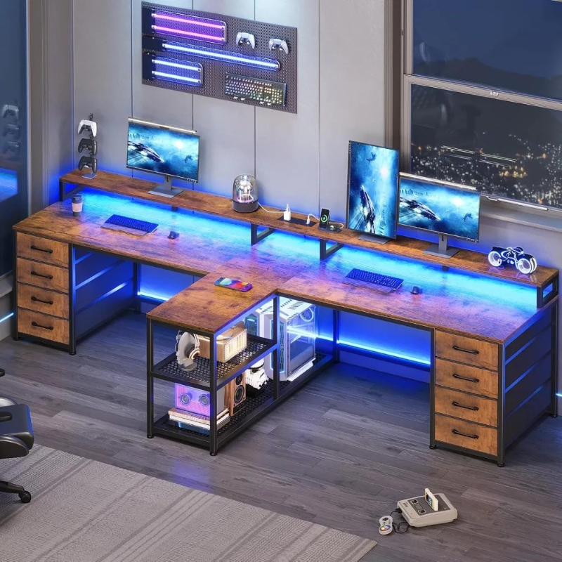 Retro Gaming Table - Mesa de Jogos para 2 Pessoas