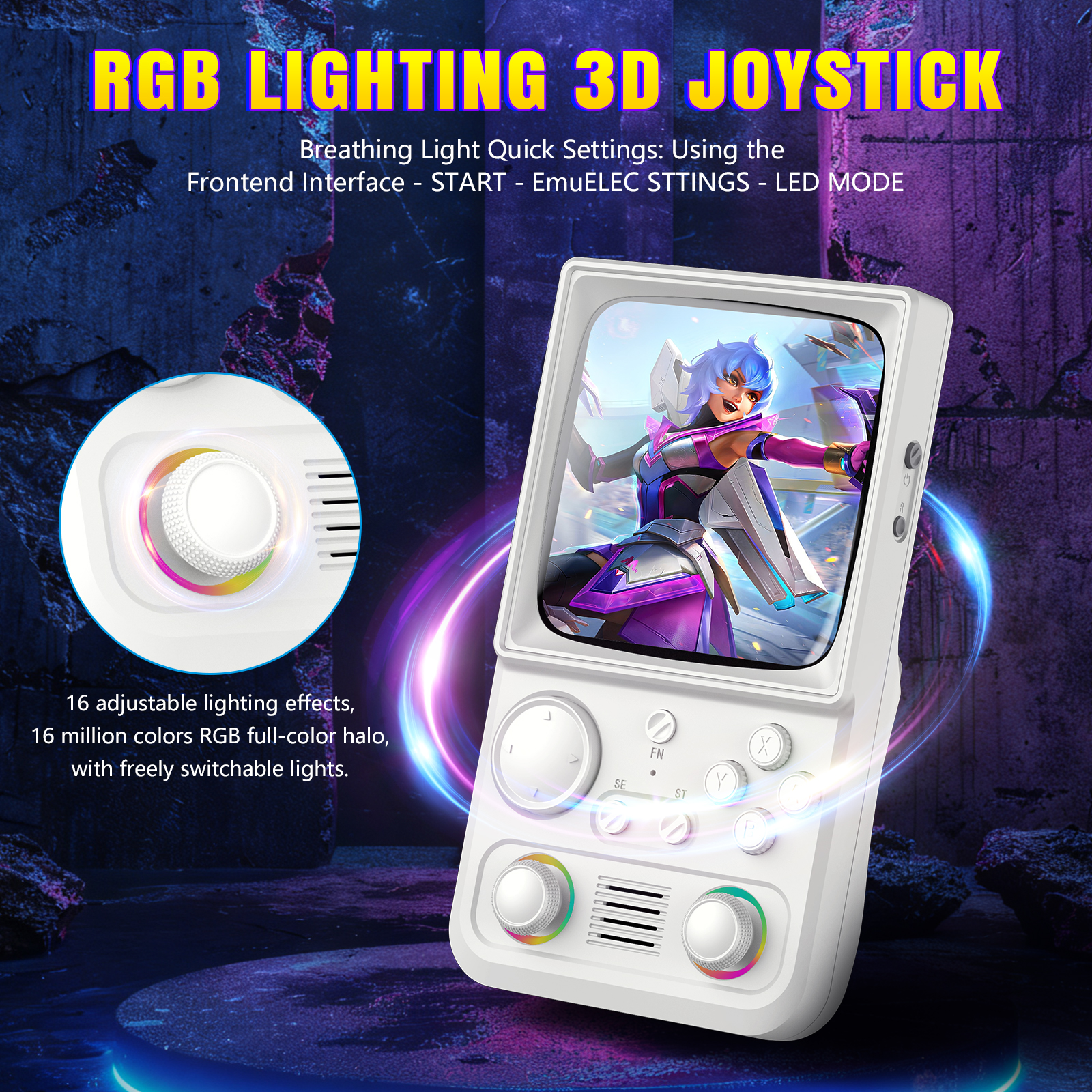 Retro Gaming Images - Console de Jogos Portátil Retro R36T