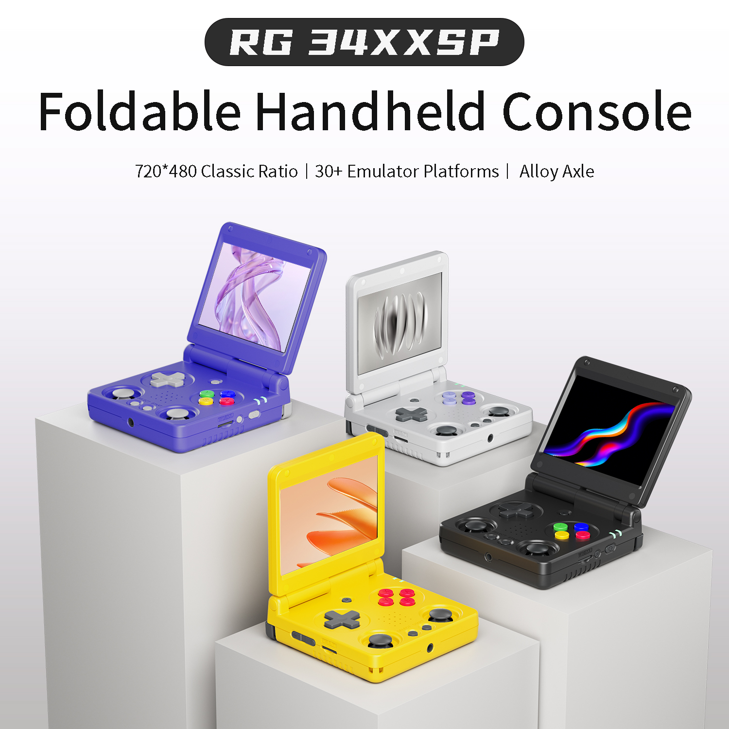 Anbernic RG34XXSP RG35XXSP Fli - Retro Gaming Images avaliação e preço