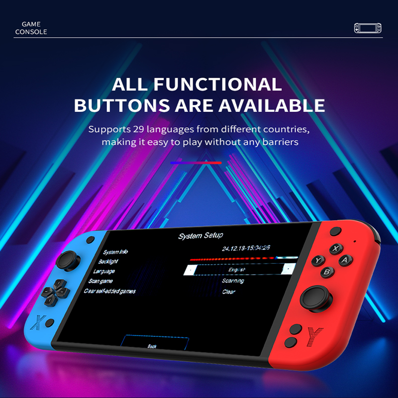 Novo Console de Jogos Retro G9 - Retro Gaming Download avaliação e preço