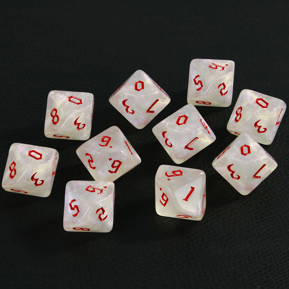 Papel de dados, Poliédrico, 0- - Retro Gaming Table avaliação e preço