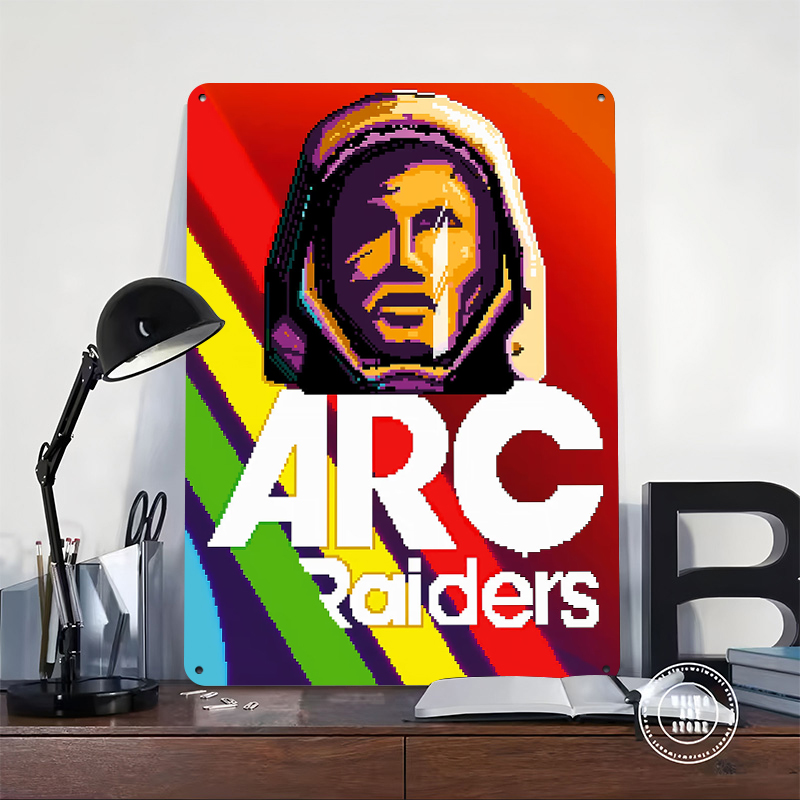 Pôster de Metal ARC Raiders, A - Retro Gaming At avaliação e preço