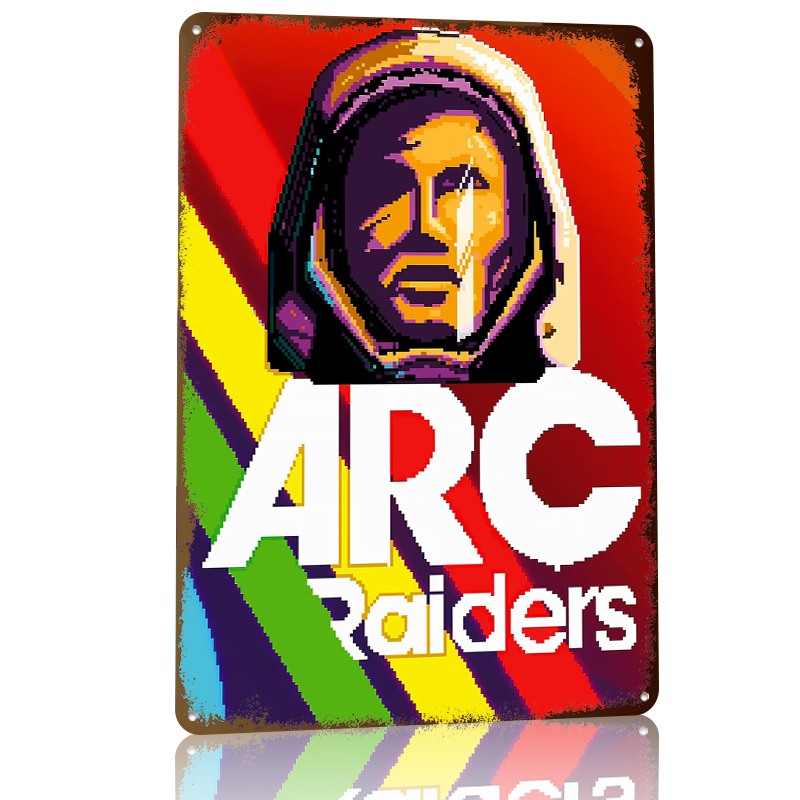 Pôster de Metal ARC Raiders, A - Retro Gaming At avaliação e preço