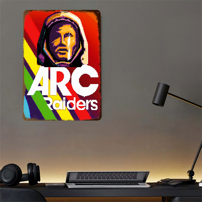 Pôster de Metal ARC Raiders, A - Retro Gaming At avaliação e preço