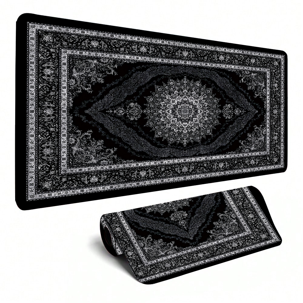 Novo tapete persa preto mister - Retro Gaming Table avaliação e preço