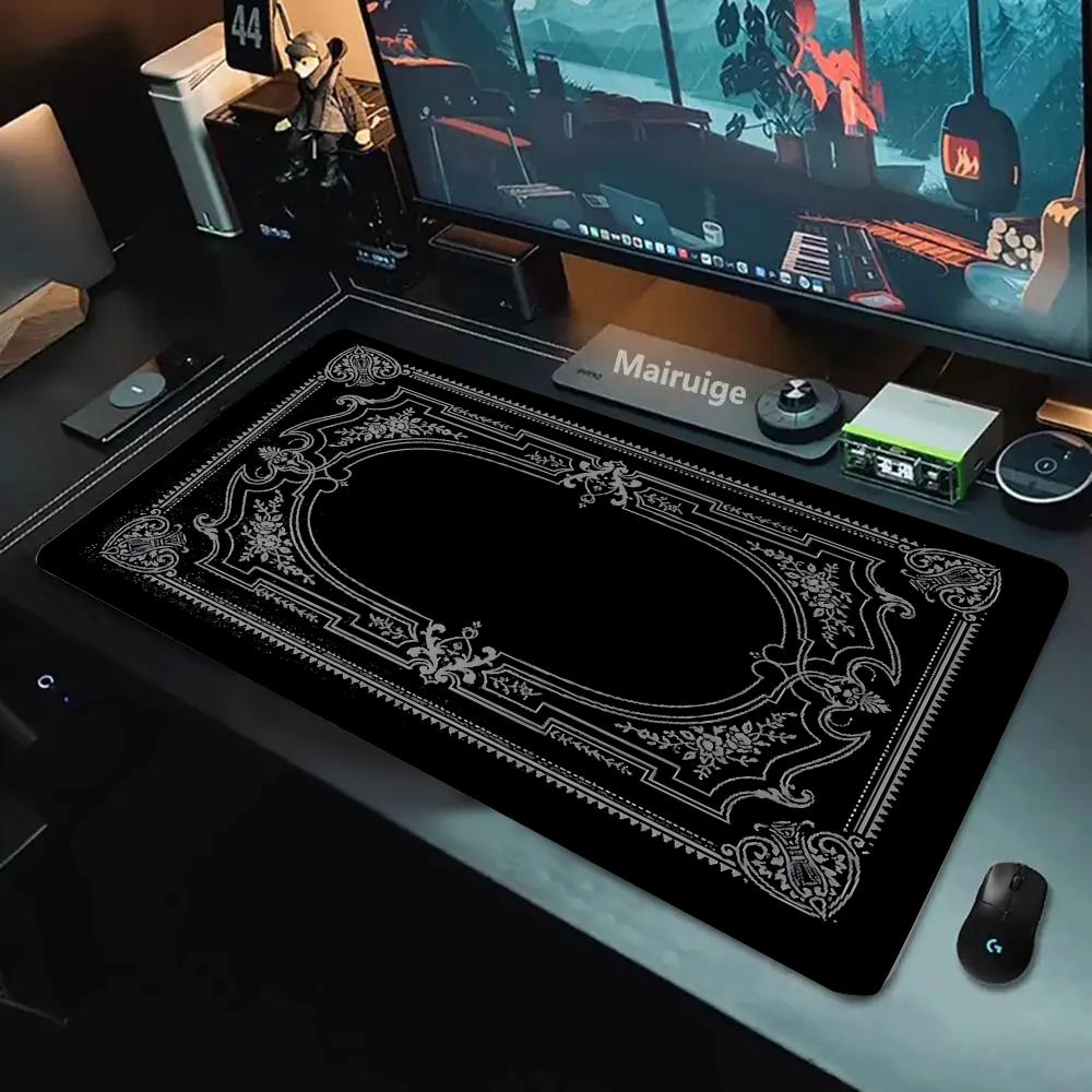 Novo tapete persa preto mister - Retro Gaming Table avaliação e preço