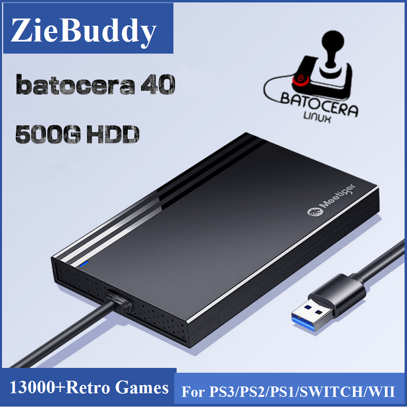 ZieBuddy Batocera 40 Linux 500 - Retro Gaming Batocera avaliação e preço