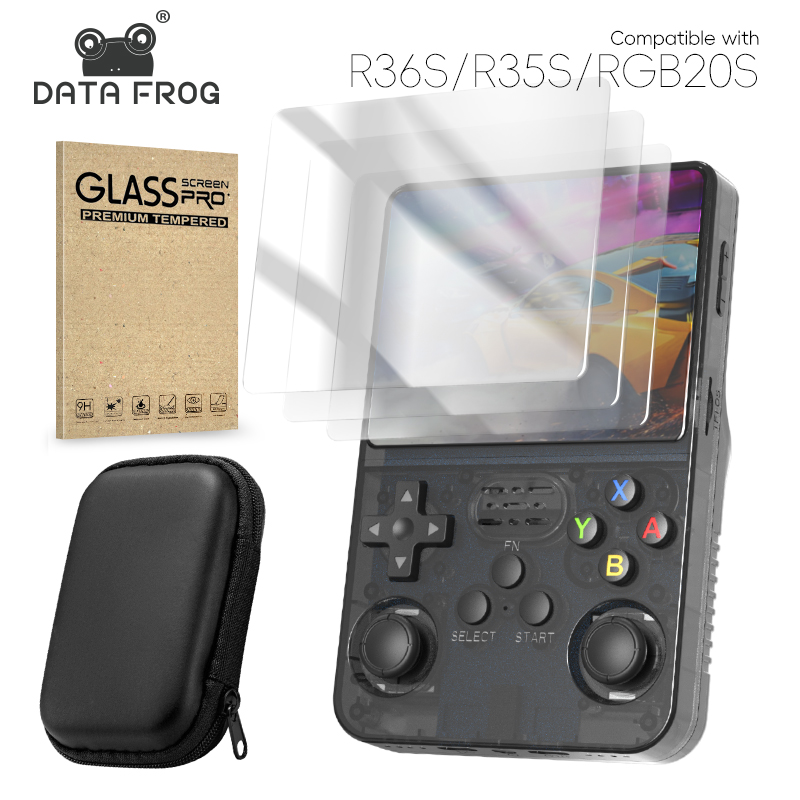 DATA FROG R36S Protetor de tel - Retro Gaming Download avaliação e preço