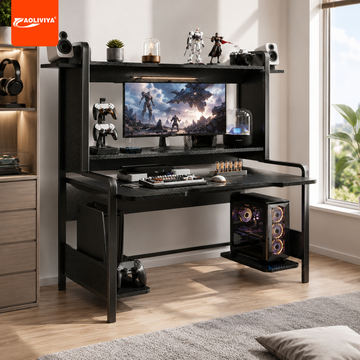 Mesa de Computador AOLIVIYA pa - Retro Gaming Table avaliação e preço