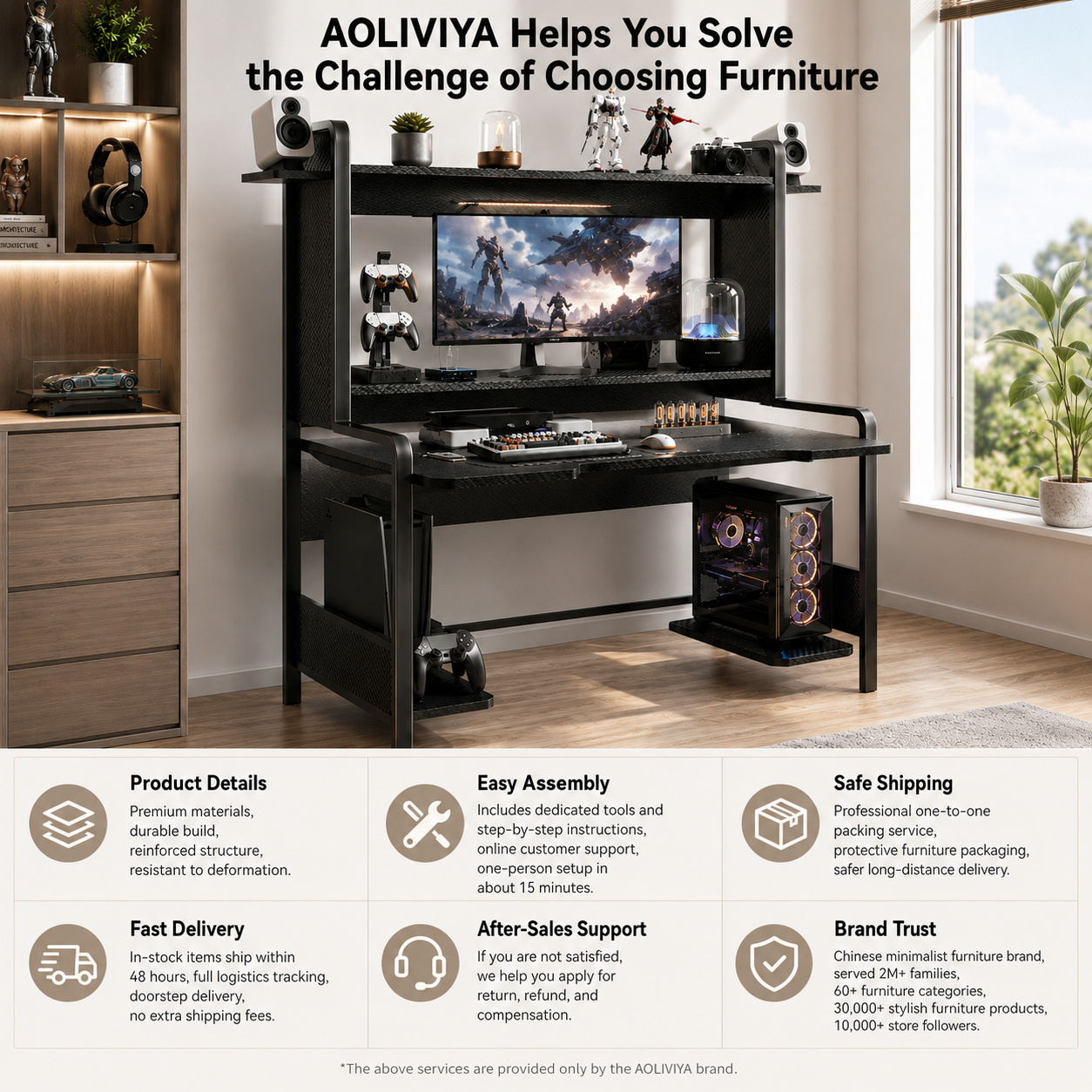Mesa de Computador AOLIVIYA pa - Retro Gaming Table avaliação e preço