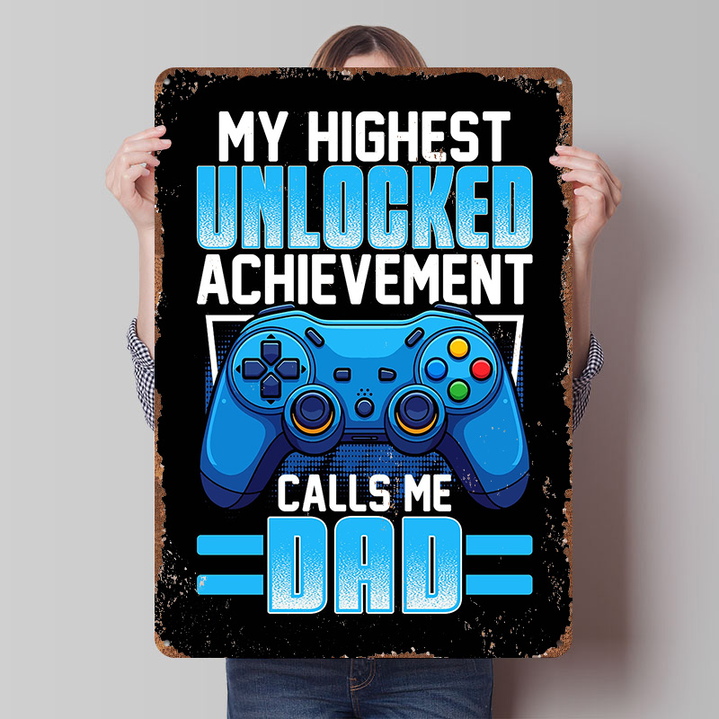 Placa de Metal Personalizada p - Retro Gaming Achievements avaliação e preço