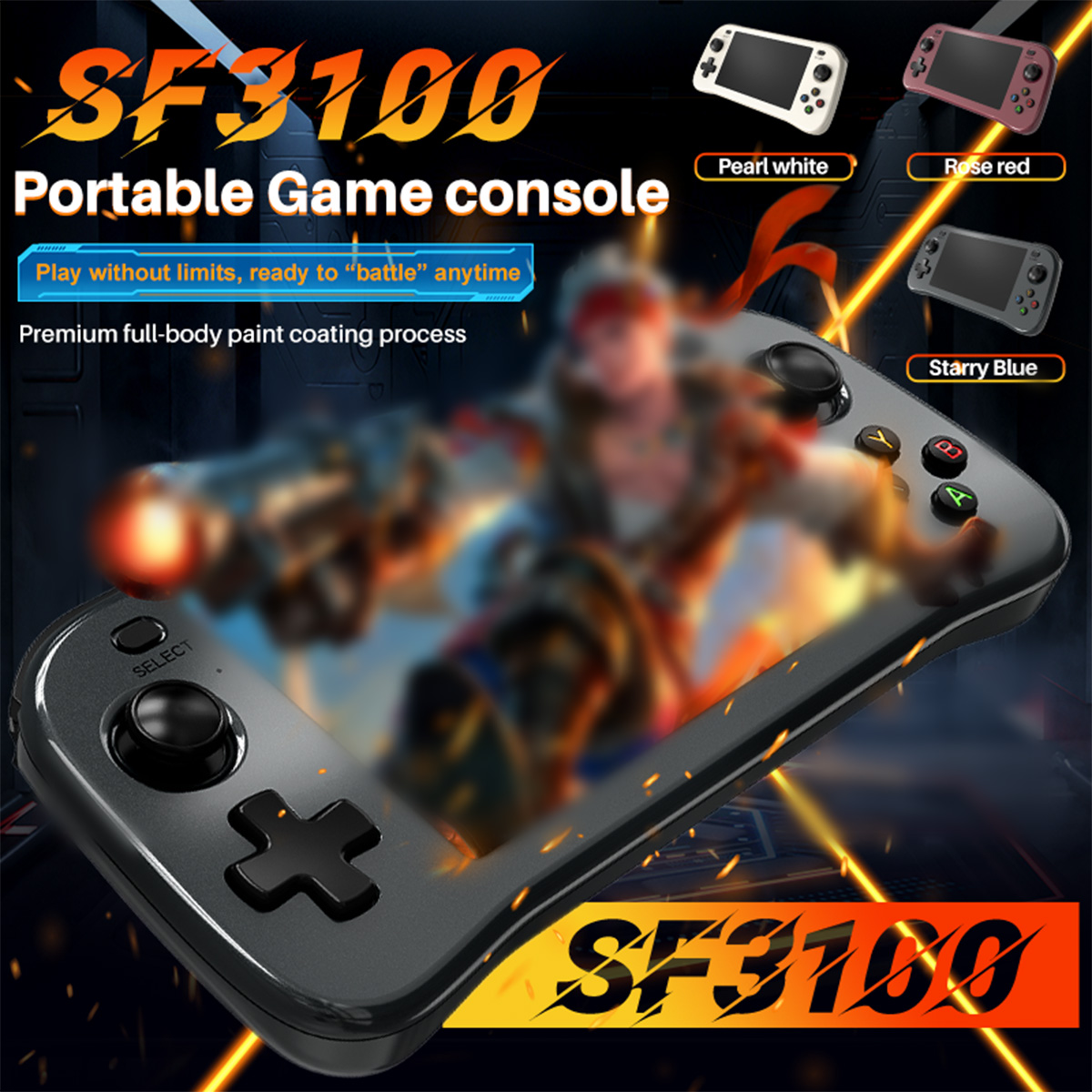 Console de jogos portátil SF31 - Retro Gaming Download avaliação e preço