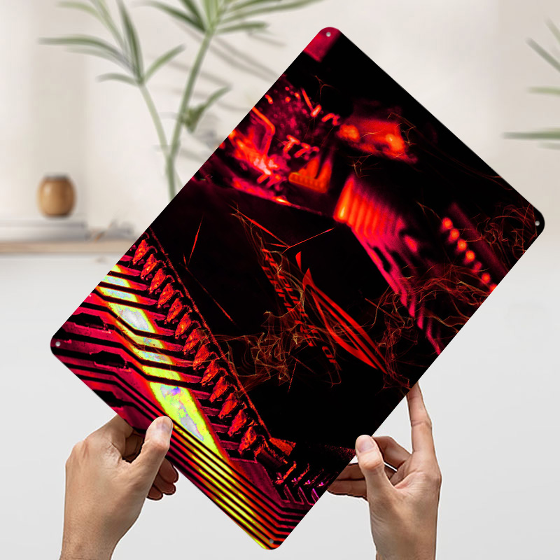 Pôster de Metal Personalizado  - Retro Gaming Case avaliação e preço