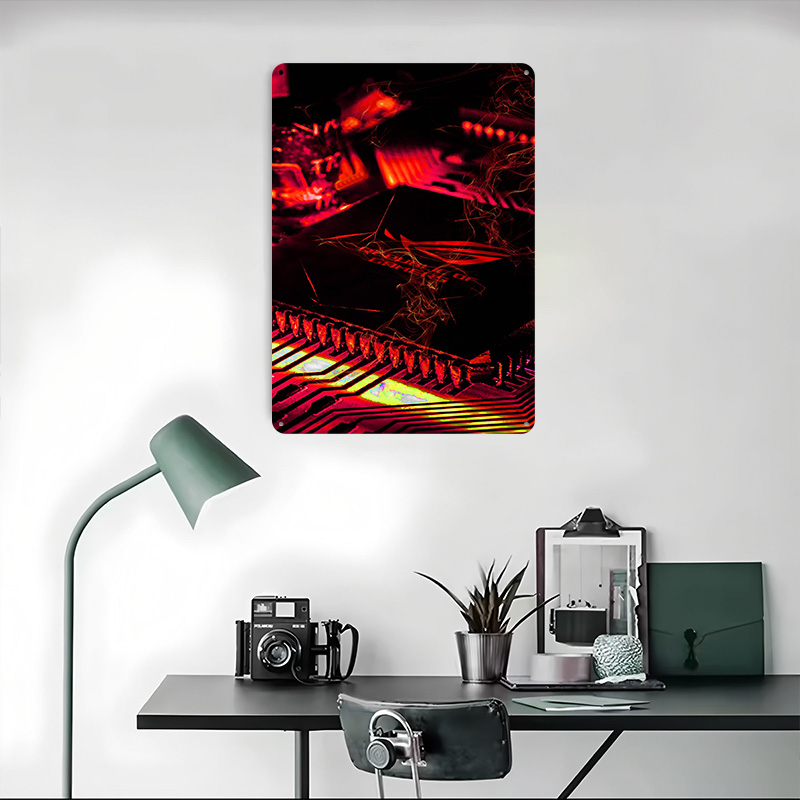 Pôster de Metal Personalizado  - Retro Gaming Case avaliação e preço