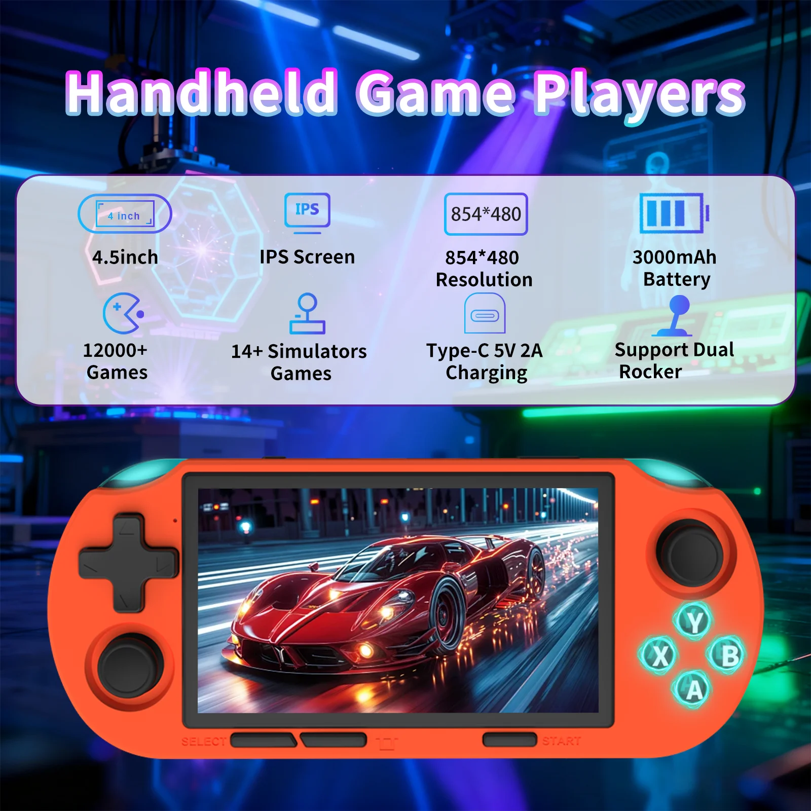 Console de jogos portátil GAMI - Retro Gaming Download avaliação e preço