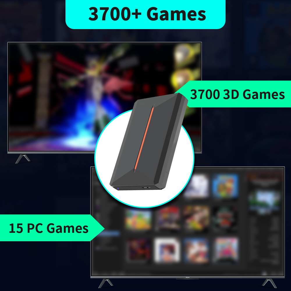 Launchbox OS 500GB Portátil Ga - Retro Gaming Download avaliação e preço
