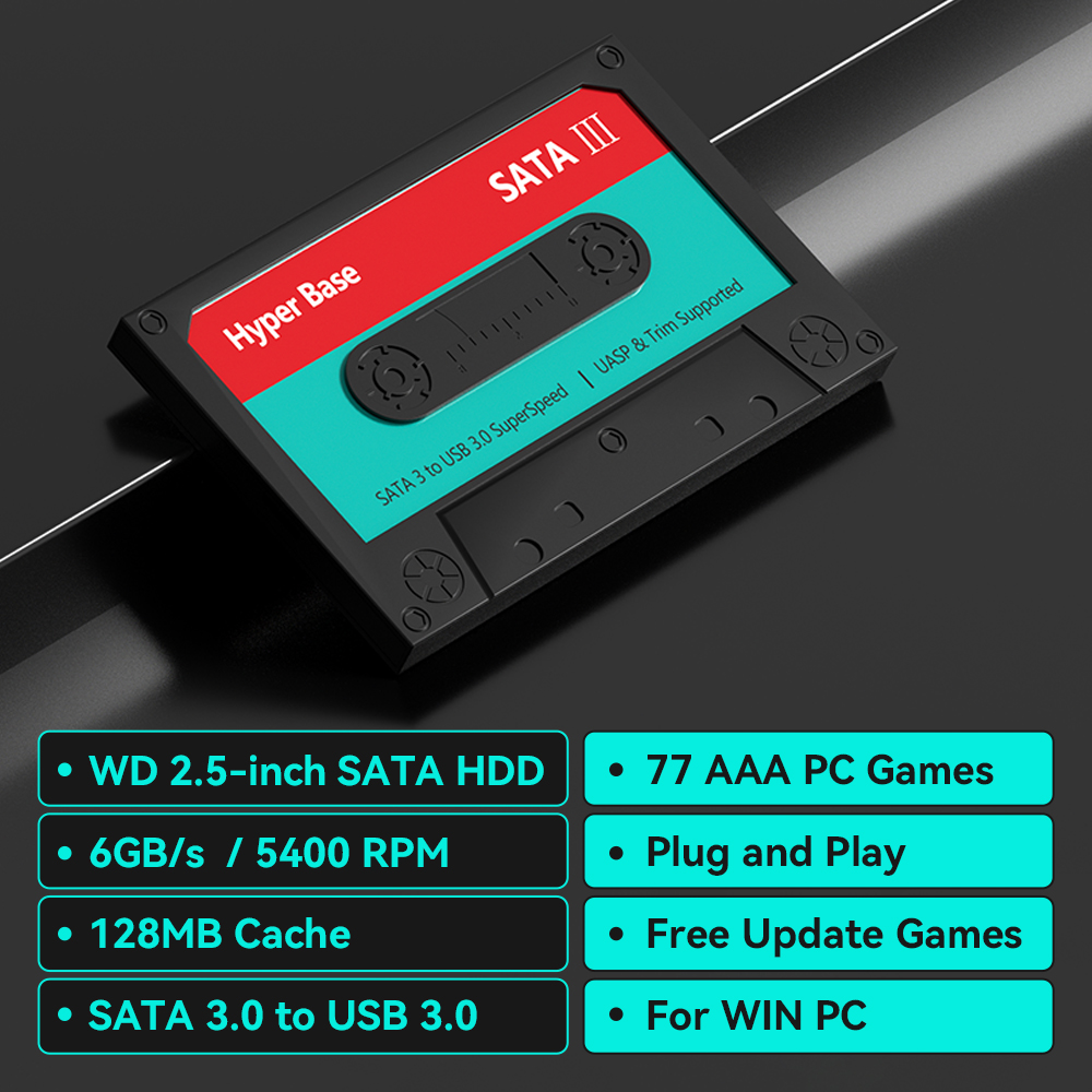 Disco Rígido de 2TB para Jogos - Retro Gaming Download avaliação e preço