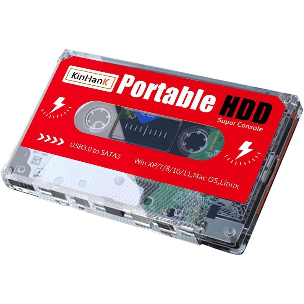 Disco rígido externo portátil  - Retro Gaming Batocera avaliação e preço