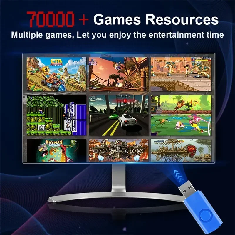 Console de jogos retrô 70000 + - Retro Gaming Batocera avaliação e preço