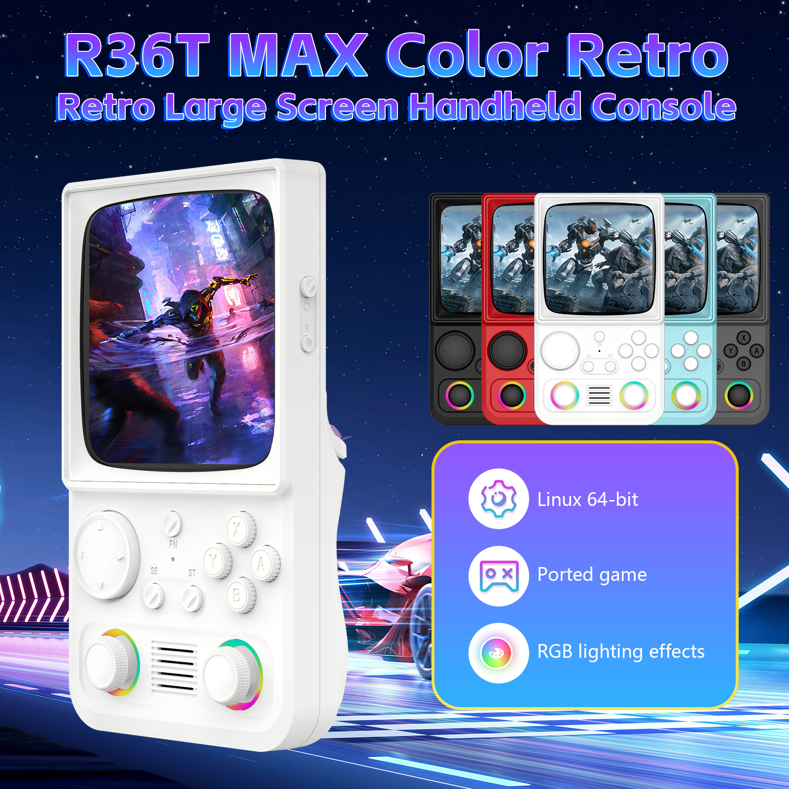 Console de Jogos Portátil Retr - Retro Gaming Images avaliação e preço