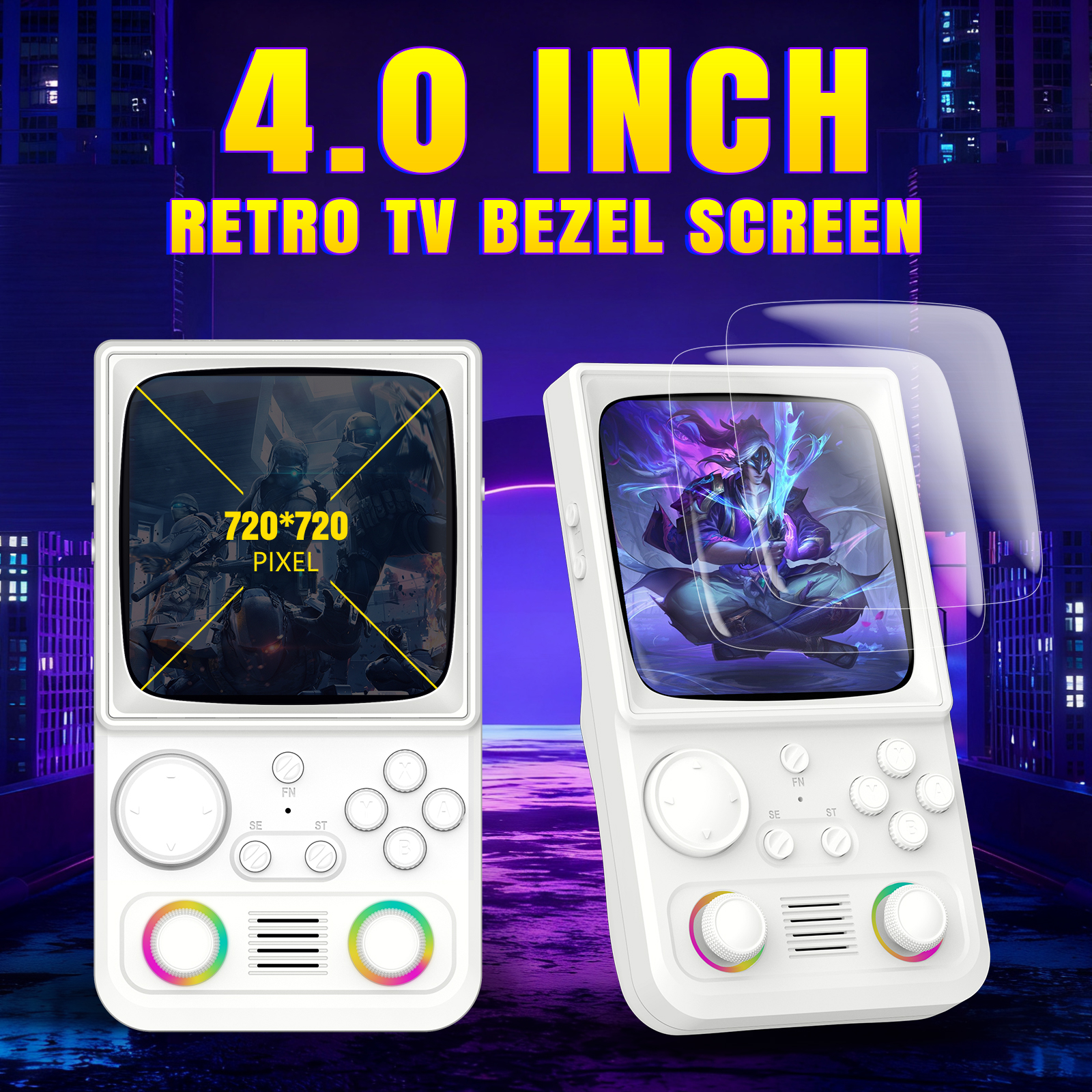 Console de Jogos Portátil Retr - Retro Gaming Images avaliação e preço